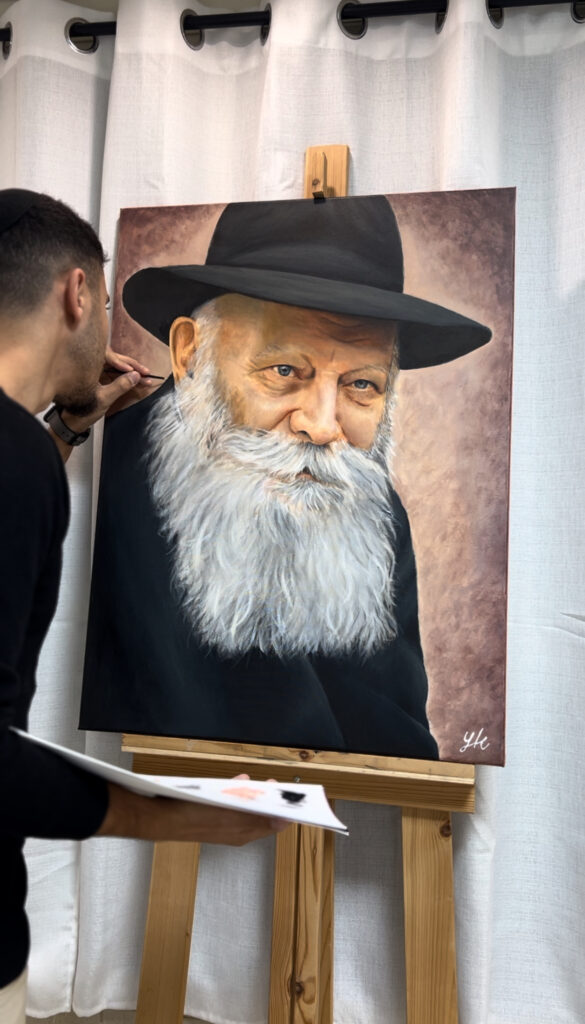 ציור הרבי מילובביץ'