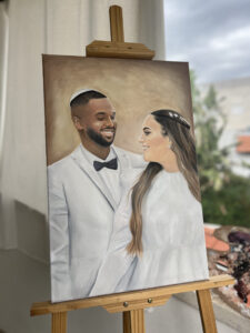 ציור חתונה אישי